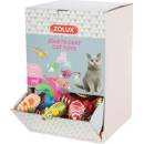 Zolux S.A.S. Hračka kočka Display udice 24ks