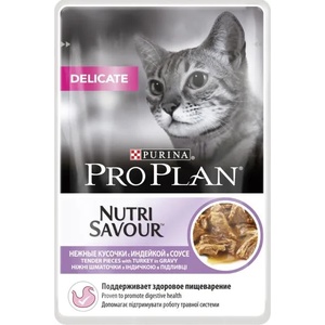 PRO PLAN Delicate turkey in sauce pouch 85 g