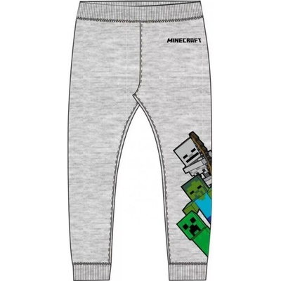 Minecraft 01 tepláky šedé