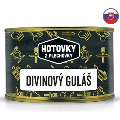Hotovky z plechovky Divinový guláš 400 g