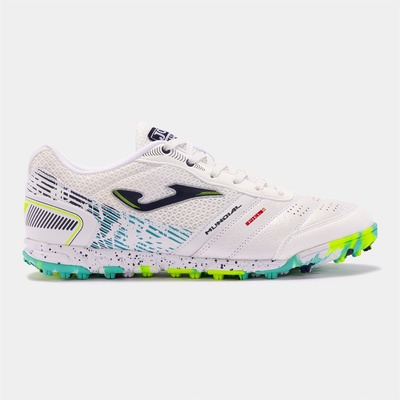 Joma Футболни обувки Joma Mundial Leather Indoor Football Trainers - White/Blue