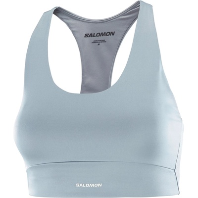 Salomon Дамски спортен сутиен Salomon Women's SHKout Core Bra Sports bra - Trade Winds - размер XS (114-3478-0811)