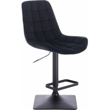 LuxuryForm Design Paris Velur na čiernej hranatej podstave / čierna