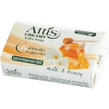 Gold drop Attis mydlo Milk & Honey 100 g