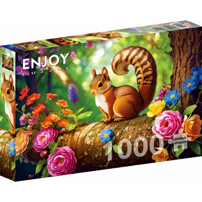 ENJOY Kvetoucí veverka 1000 dielov