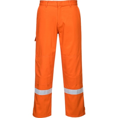 Portwest hi-vis fr445 bizflame / Дамски светлоотразителни панталони, забавящи горенето - оранжеви l (fr445orrl)
