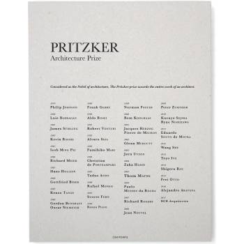 Cinqpoints Плакат Pritzker Prize (AFFPRI01)