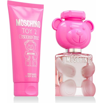 Moschino Toy 2 Bubble Gum EDT 30 ml + tělové mléko 50 ml dárková sada