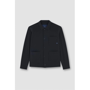 Paul and shark Риза с дълъг ръкав PAUL AND SHARK Men's Dynamic Stretch Long Sleeve Overshirt - Black