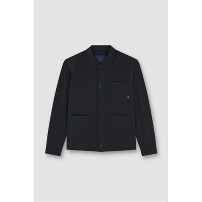 Paul and shark Риза с дълъг ръкав PAUL AND SHARK Men's Dynamic Stretch Long Sleeve Overshirt - Black