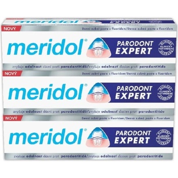 Meridol zubní pasta Parodont Expert 3 x 75 ml