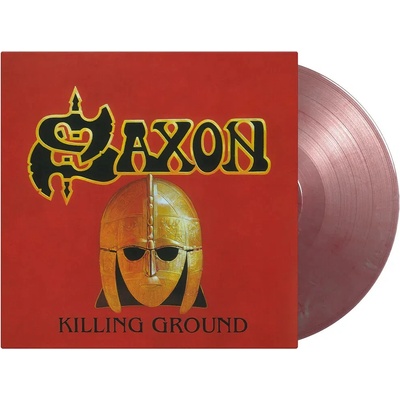 Saxon - Killing Ground (Limited Coloured Red&Silver Marbled Vinyl, Re-Issue) Vinyl LP