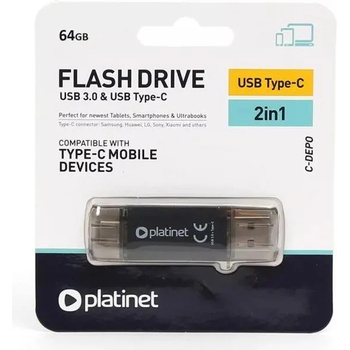 Image 1 of Platinet 64GB USB 3.0 (PMFC64S)