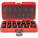 VERKE Комплект от 13 ударни вложки 1/2" 10-24 мм 10923 (v39460)