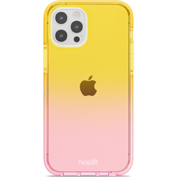 Holdit Калъф Holdit - SeeThru, iPhone 12/12 Pro, Bright Pink/Orange Juice (7330985157899)