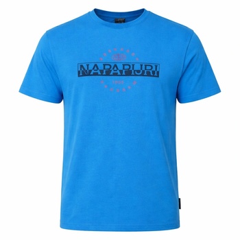 Napapijri Тениска Napapijri Sander blue sapphire M