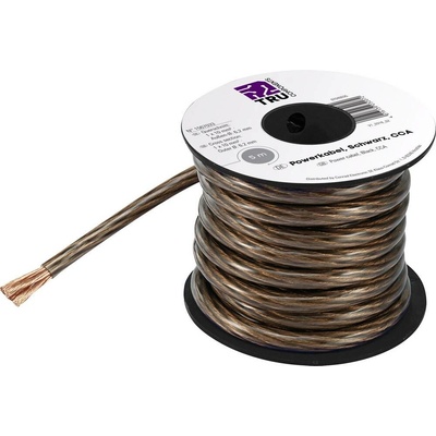Tru Components 1567033 zemnicí kabel, 1 x 10 mm², černá, 5 m