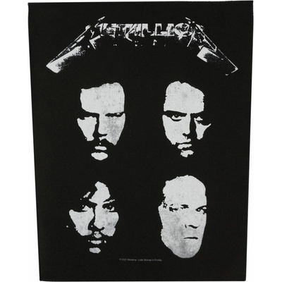 nášivka veľká METALLICA - BLACK ALBUM - RAZAMATAZ - BP1203