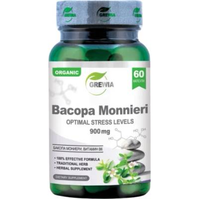 Grewia Bacopa Monnieri 900 mg [60 капсули]
