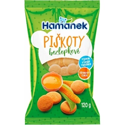 Hamánek piškóty bezlepkové 120 g