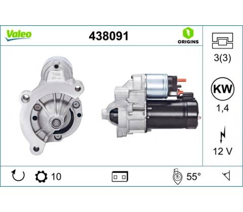 Štartér VALEO 438091