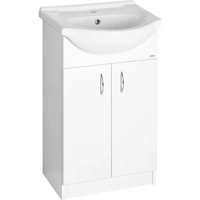Aqualine Simplex Eco 55 umývadlová skrinka 53 x 83,5 x 30,7 cm