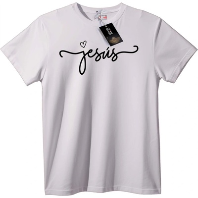 NOONEBRAND Тениска Jesús Сърце - M, Black