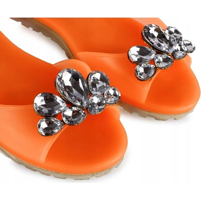 Meliski kamienky gumené balerínky neónové