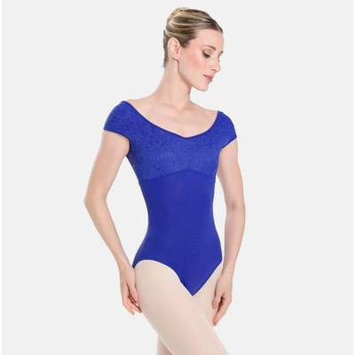 So Danca dámsky baletný tričko Ivonne SL242B modré