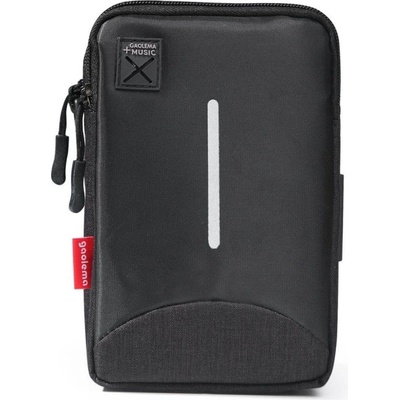 PROTEMIO 34822 CANVAS Univerzálne puzdro na mobil s uhlopriečkou do 7" čierne