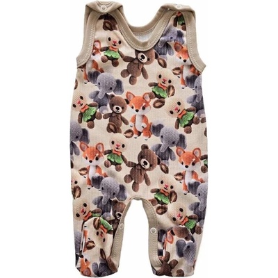 Kojenecké dupačky žebrovaná Pletánci kapučíno – Zboží Mobilmania