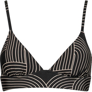 Watercult Дамско бикини горнище Watercult Women's Line Set Bikini Top No. 7034 Bikini top - Black / Tofu - размер 40 (150-6677-0118)