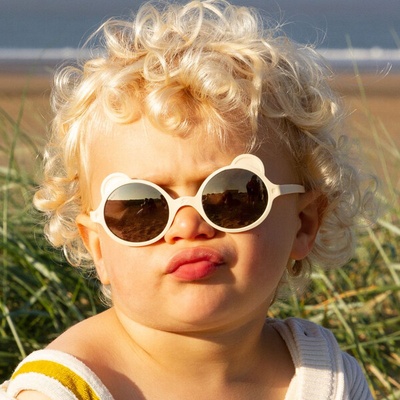 Ki ET LA : Слънчеви очила Ourson 1-2 години Cream (OU2SUNCREAM)