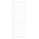 String Nástenný panel String Wall 75 x 30, white