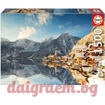 Educa Пъзел educa 20284 - 1500 части - Зима в Халщат (edu20284)