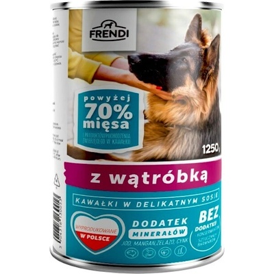 Frendi with Liver chunks in delicate sauce 1250 g