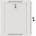 Lanberg Hanging installation cabinet 19 9U 600x450mm grey (glass door)