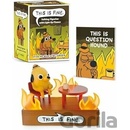 Running Press This Is Fine Talking With Light and Sound! Miniature Editions