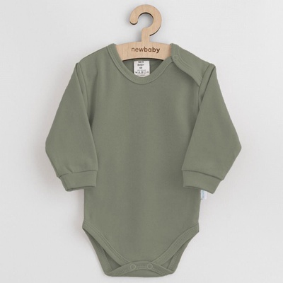 Kojenecké bavlněné body New Baby Casually dressed zelená – Zboží Dáma