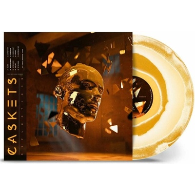 Caskets - Reflections (Limited Edition) (Orange & White Corona Coloured) LP