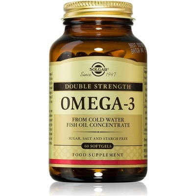 Solgar Omega 3 podpora správného fungování organismu 60 kapslí