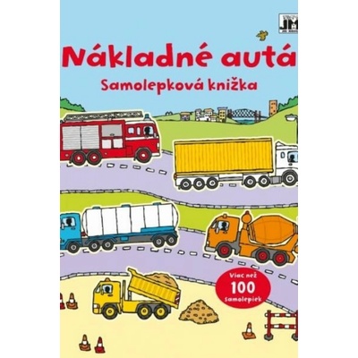 Samolepková knižka nákladné autá