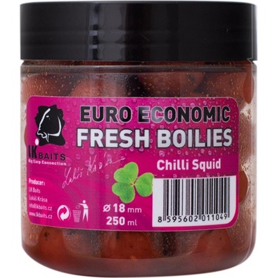 LK Baits Boilies v Dipu Euro Economic 250ml 18mm Chilli Squid