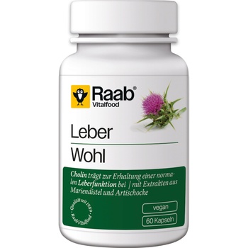 Raab Vitalfood Щастлив черен дроб - 60 капсули