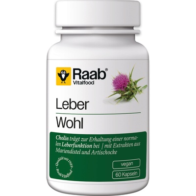 Raab Vitalfood Щастлив черен дроб - 60 капсули