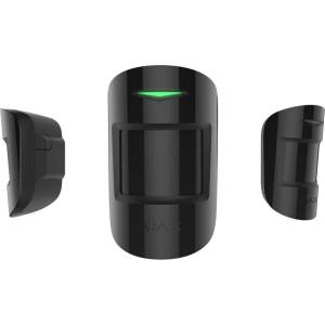 Ajax Systems 38199.02. BL1 MotionProtect Plus Jeweller - безжичен сензор за движение - черен (38199.02.BL1)