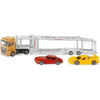 SIKU 3944 MAN NÁKLADNÍ AUTO NA PŘEPRAVU AUT + 2 AUTA 1:50