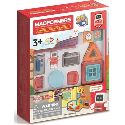 Magformers MINI Robot v kuchyni
