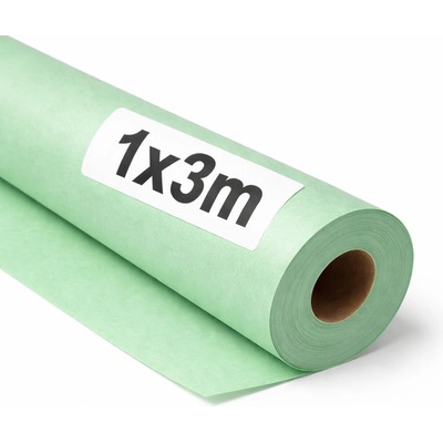 OFITURIA Kraft Paper Green Pastel - Roll 1 × 3 m - 6 Rolls - Wrapping Paper and Packaging Paper - Craft Paper for DIY, Decoration and Sewing Patterns - Tear-Resistant and Easy to Cut - COM620-parent2