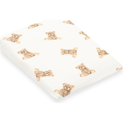 New Baby Mušelínový poťah na detský vankúš klin STANDARD 5bear
